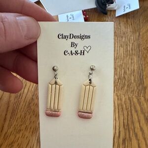 Pencil Earrings
